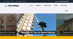 Desktop Screenshot of elvannakliyat.com